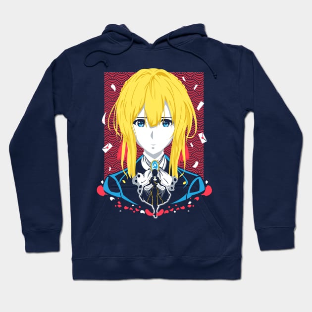 Violet Evergarden Memory Doll Hoodie by constantine2454